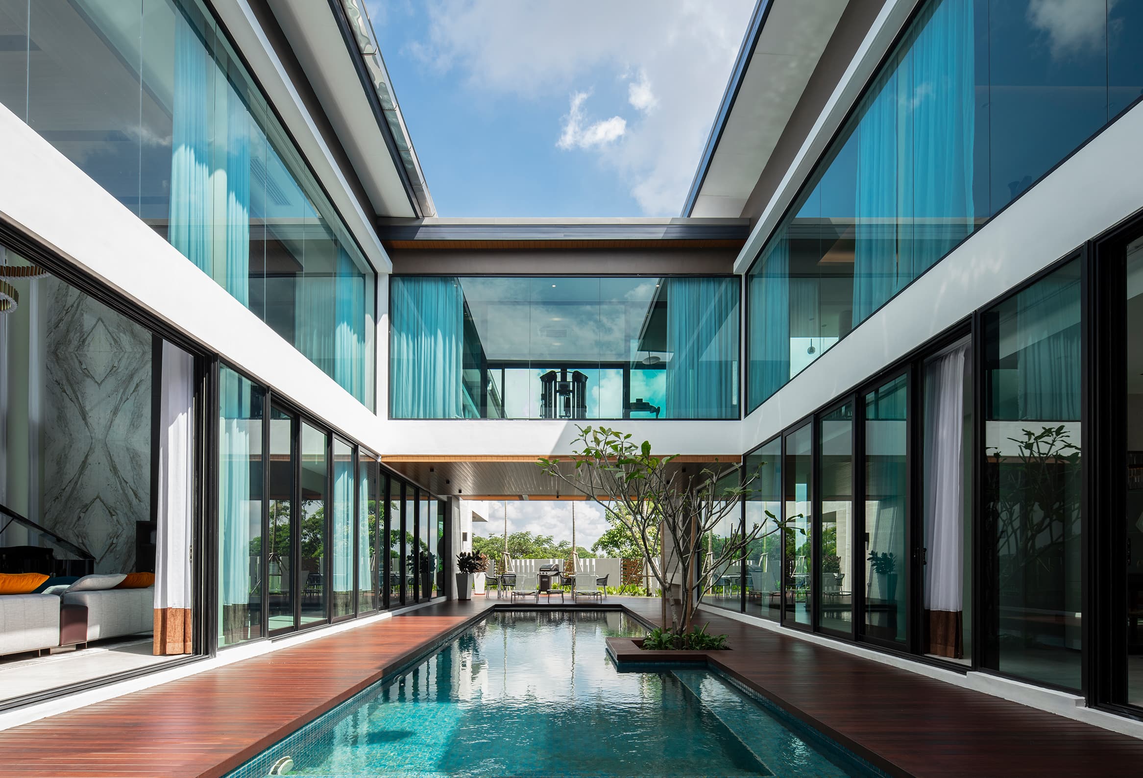 Villa Background